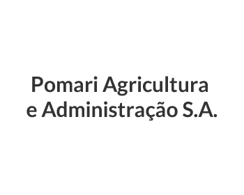 Pomari Agricultura e Administração S.A