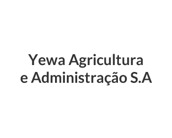Yewa Agricultura e Administração